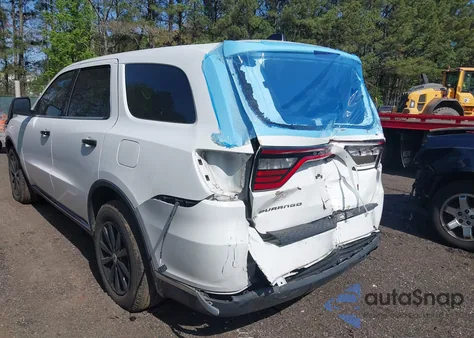 2020 Dodge Durango Sxt Rwd from USA, damaged, VIN 1C4RDHAG2LC204355